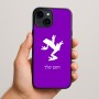 כיסוי בעיצוב אישי עם השם שלך לדגם - Apple iPhone 15 Plus בעיצוב צפרדע טרופית