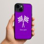כיסוי בעיצוב אישי עם השם שלך לדגם - Apple iPhone 15 Plus בעיצוב דגל המירוץ