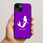 כיסוי בעיצוב אישי עם השם שלך לדגם - Apple iPhone 15 Plus בעיצוב בתולת ים - אישה