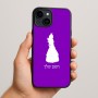 כיסוי בעיצוב אישי עם השם שלך לדגם - Apple iPhone 15 Plus בעיצוב נסיכה