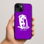 כיסוי בעיצוב אישי עם השם שלך לדגם - Apple iPhone 15 Plus בעיצוב מזלות - דלי