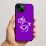 כיסוי בעיצוב אישי עם השם שלך לדגם - Apple iPhone 15 Plus בעיצוב רוכב סוסים 2