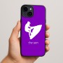 כיסוי בעיצוב אישי עם השם שלך לדגם - Apple iPhone 15 Plus בעיצוב אופנוע ים