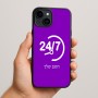 כיסוי בעיצוב אישי עם השם שלך לדגם - Apple iPhone 15 Plus בעיצוב 24 ביולי