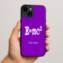 כיסוי בעיצוב אישי עם השם שלך לדגם - Apple iPhone 15 Plus בעיצוב נוסחת אלברט איינשטיין