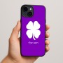 כיסוי בעיצוב אישי עם השם שלך לדגם - Apple iPhone 15 Plus בעיצוב קלבר