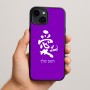 כיסוי בעיצוב אישי עם השם שלך לדגם - Apple iPhone 15 Plus בעיצוב אהבה באותיות יפניות
