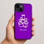 כיסוי בעיצוב אישי עם השם שלך לדגם - Apple iPhone 15 Plus בעיצוב מעבדה