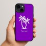 כיסוי בעיצוב אישי עם השם שלך לדגם - Apple iPhone 15 Plus בעיצוב כפות ידיים