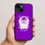 כיסוי בעיצוב אישי עם השם שלך לדגם - Apple iPhone 15 Plus בעיצוב רוקנרול
