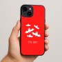 כיסוי בעיצוב אישי עם השם שלך לדגם - Apple iPhone 15 Plus בעיצוב עטלפים