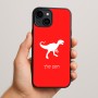 כיסוי בעיצוב אישי עם השם שלך לדגם - Apple iPhone 15 Plus בעיצוב דינוזאור
