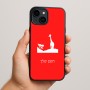 כיסוי בעיצוב אישי עם השם שלך לדגם - Apple iPhone 15 Plus בעיצוב ג'ירפה באפריקה