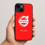 כיסוי בעיצוב אישי עם השם שלך לדגם - Apple iPhone 15 Plus בעיצוב וולוו