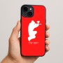 כיסוי בעיצוב אישי עם השם שלך לדגם - Apple iPhone 15 Plus בעיצוב שחקן כאב כדור