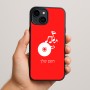 כיסוי בעיצוב אישי עם השם שלך לדגם - Apple iPhone 15 Plus בעיצוב תקליטור - אזור מוזיקה