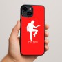 כיסוי בעיצוב אישי עם השם שלך לדגם - Apple iPhone 15 Plus בעיצוב רקדן
