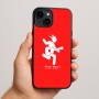 כיסוי בעיצוב אישי עם השם שלך לדגם - Apple iPhone 15 Plus בעיצוב נגן גיטרה