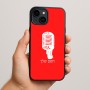 כיסוי בעיצוב אישי עם השם שלך לדגם - Apple iPhone 15 Plus בעיצוב מיקרופון