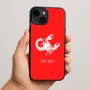 כיסוי בעיצוב אישי עם השם שלך לדגם - Apple iPhone 15 Plus בעיצוב מזלות - עקרב