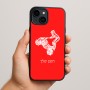 כיסוי בעיצוב אישי עם השם שלך לדגם - Apple iPhone 15 Plus בעיצוב רוכב טרקטורונים