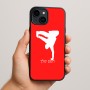 כיסוי בעיצוב אישי עם השם שלך לדגם - Apple iPhone 15 Plus בעיצוב ברייקדאנס