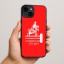 כיסוי בעיצוב אישי עם השם שלך לדגם - Apple iPhone 15 Plus בעיצוב רוכב סוסים