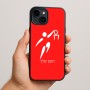 כיסוי בעיצוב אישי עם השם שלך לדגם - Apple iPhone 15 Plus בעיצוב כדורסל אולימפי