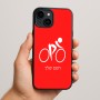 כיסוי בעיצוב אישי עם השם שלך לדגם - Apple iPhone 15 Plus בעיצוב אופניים אולימפיים