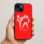 כיסוי בעיצוב אישי עם השם שלך לדגם - Apple iPhone 15 Plus בעיצוב לוחמים אולימפיים