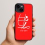 כיסוי בעיצוב אישי עם השם שלך לדגם - Apple iPhone 15 Plus בעיצוב שייט אולימפי