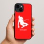 כיסוי בעיצוב אישי עם השם שלך לדגם - Apple iPhone 15 Plus בעיצוב סקי