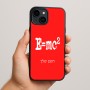 כיסוי בעיצוב אישי עם השם שלך לדגם - Apple iPhone 15 Plus בעיצוב נוסחת אלברט איינשטיין