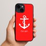 כיסוי בעיצוב אישי עם השם שלך לדגם - Apple iPhone 15 Plus בעיצוב לעגן