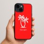 כיסוי בעיצוב אישי עם השם שלך לדגם - Apple iPhone 15 Plus בעיצוב כפות ידיים