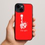 כיסוי בעיצוב אישי עם השם שלך לדגם - Apple iPhone 15 Plus בעיצוב פסל החירות