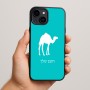 כיסוי בעיצוב אישי עם השם שלך לדגם - Apple iPhone 15 Plus בעיצוב גמל