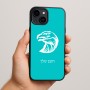 כיסוי בעיצוב אישי עם השם שלך לדגם - Apple iPhone 15 Plus בעיצוב ראש נשר