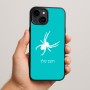 כיסוי בעיצוב אישי עם השם שלך לדגם - Apple iPhone 15 Plus בעיצוב עכביש