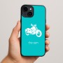 כיסוי בעיצוב אישי עם השם שלך לדגם - Apple iPhone 15 Plus בעיצוב הארלי-דיווידסון