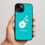 כיסוי בעיצוב אישי עם השם שלך לדגם - Apple iPhone 15 Plus בעיצוב תקליטור - אזור מוזיקה