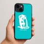 כיסוי בעיצוב אישי עם השם שלך לדגם - Apple iPhone 15 Plus בעיצוב מזלות - דלי