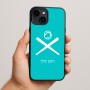 כיסוי בעיצוב אישי עם השם שלך לדגם - Apple iPhone 15 Plus בעיצוב כדור בסיס