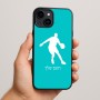 כיסוי בעיצוב אישי עם השם שלך לדגם - Apple iPhone 15 Plus בעיצוב שחקן כדורסל