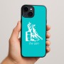 כיסוי בעיצוב אישי עם השם שלך לדגם - Apple iPhone 15 Plus בעיצוב קאוגירל