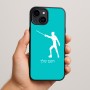 כיסוי בעיצוב אישי עם השם שלך לדגם - Apple iPhone 15 Plus בעיצוב לוחם סייף