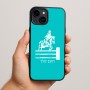 כיסוי בעיצוב אישי עם השם שלך לדגם - Apple iPhone 15 Plus בעיצוב רוכב סוסים