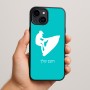 כיסוי בעיצוב אישי עם השם שלך לדגם - Apple iPhone 15 Plus בעיצוב אופנוע ים