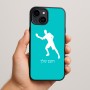 כיסוי בעיצוב אישי עם השם שלך לדגם - Apple iPhone 15 Plus בעיצוב שחקן פינג פונג