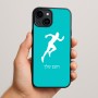 כיסוי בעיצוב אישי עם השם שלך לדגם - Apple iPhone 15 Plus בעיצוב רץ